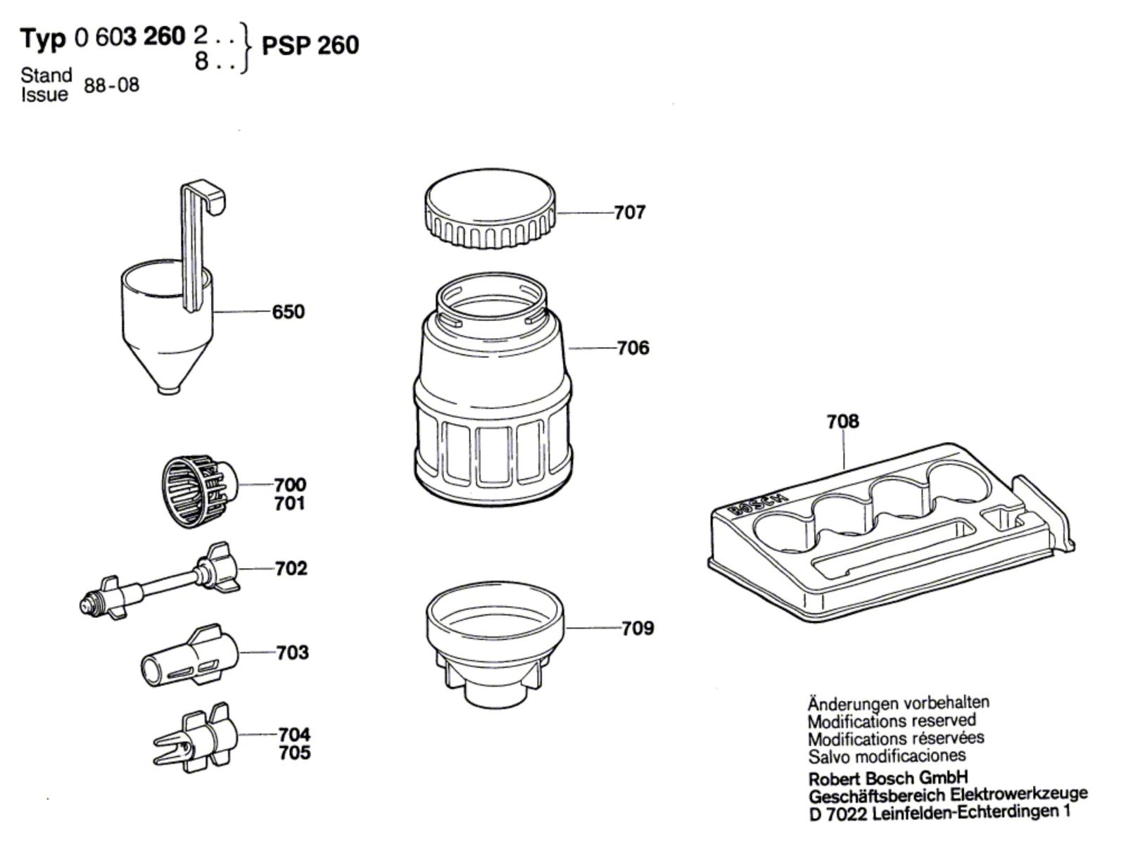 Bosch psp 260 инструкция